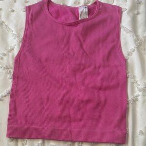 Target Ribbed Cropped Tank Top